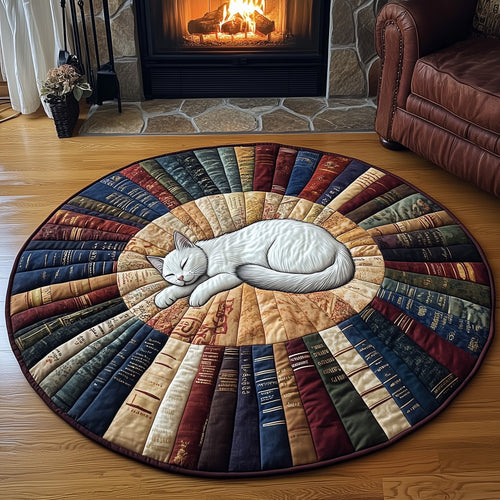 Cat Nap Quilted Round Mat GFTOYC989