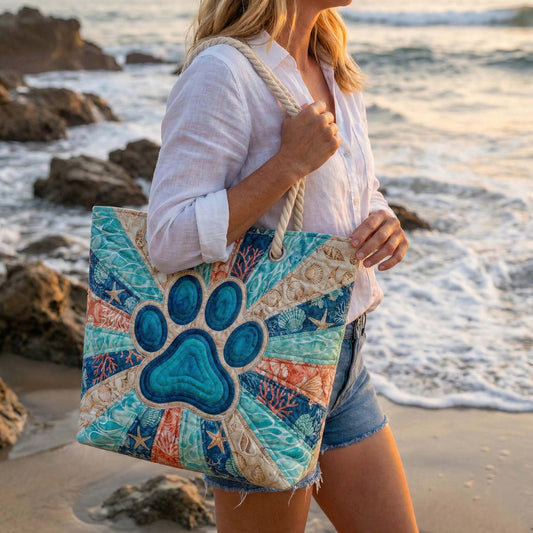 Paw Patch Quilted Beach Bag GFTOQA1610