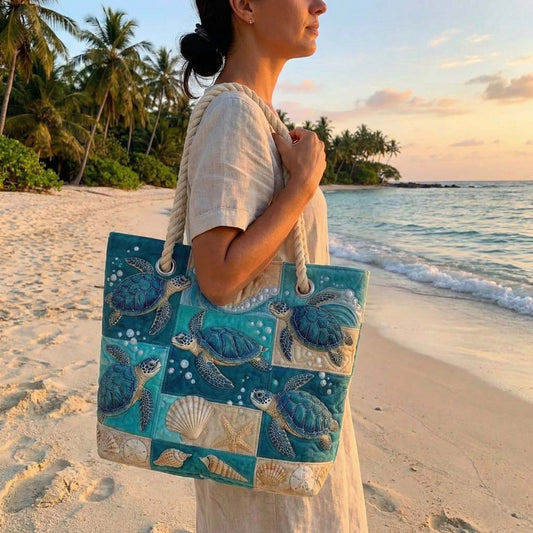 Turtle Bay Quilted Beach Bag GFTOQA1551
