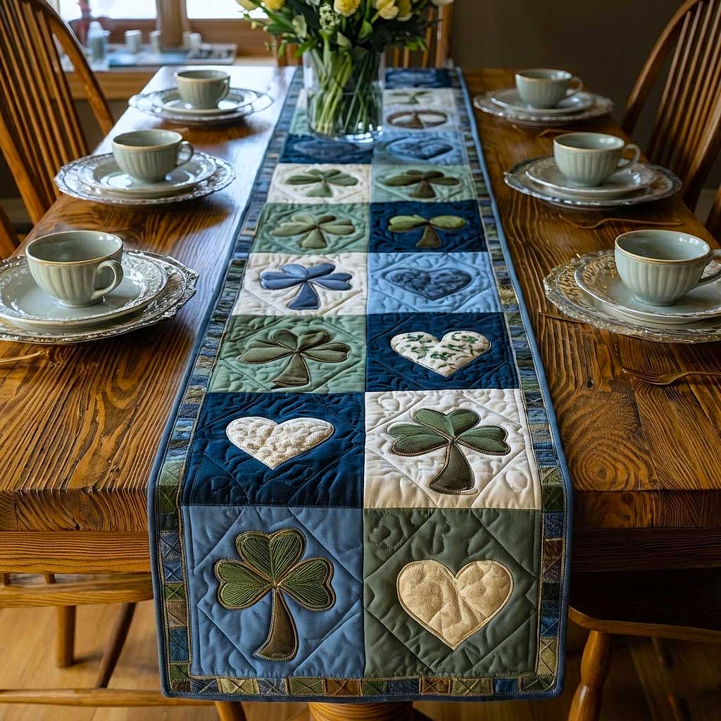 Irish Blessings Quilted Table Runner GFTOMA8746