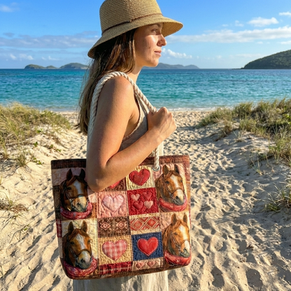 Prairie Runner Quilted Beach Bag GFTOYC3217