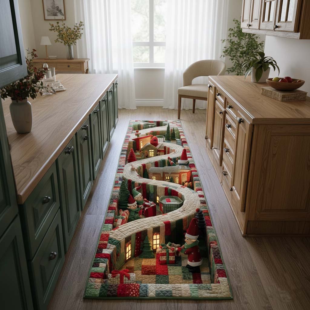 Elf Workshop Runner Rug GFTOYC2075