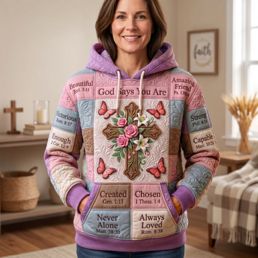 Floral Bible Hoodie GFTOTP20768