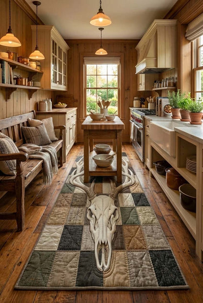 Rustic Skull Runner Rug GFTOYC2948