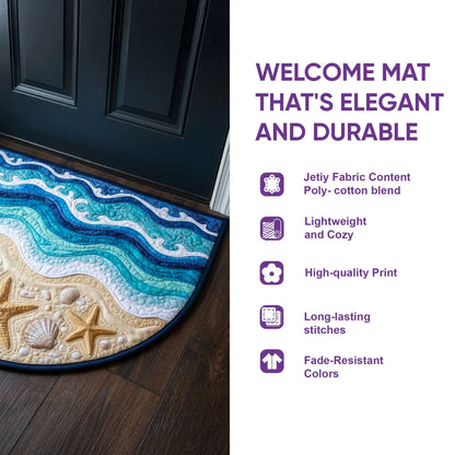 Moonlit Farm Sheep Quilted Welcome Mat GFTOHD13676