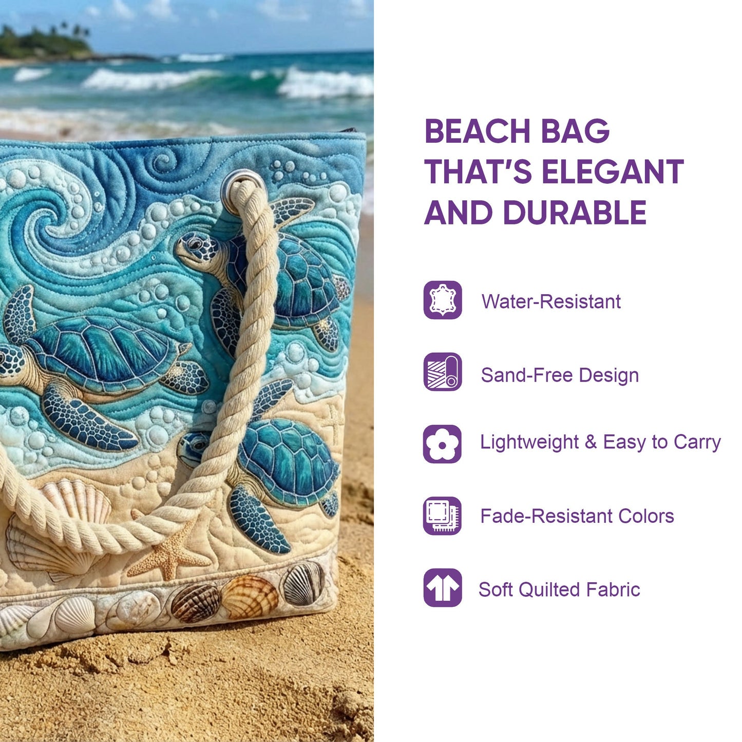 Texas Pride Quilted Beach Bag GFTOTP16812