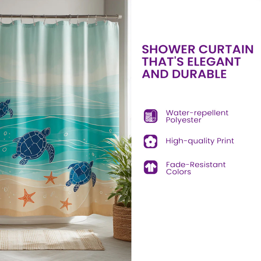 Wildflower Harmony Shower Curtain GFTOHD14563