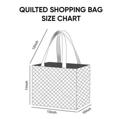 Funky Chicken Quilted Shopping Bag GFTOTP16616