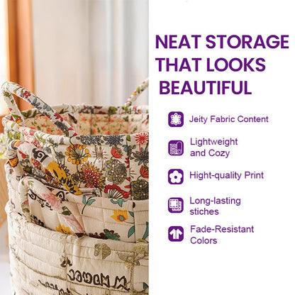 Goodness Of God Quilted Storage Basket GFTOPND1755