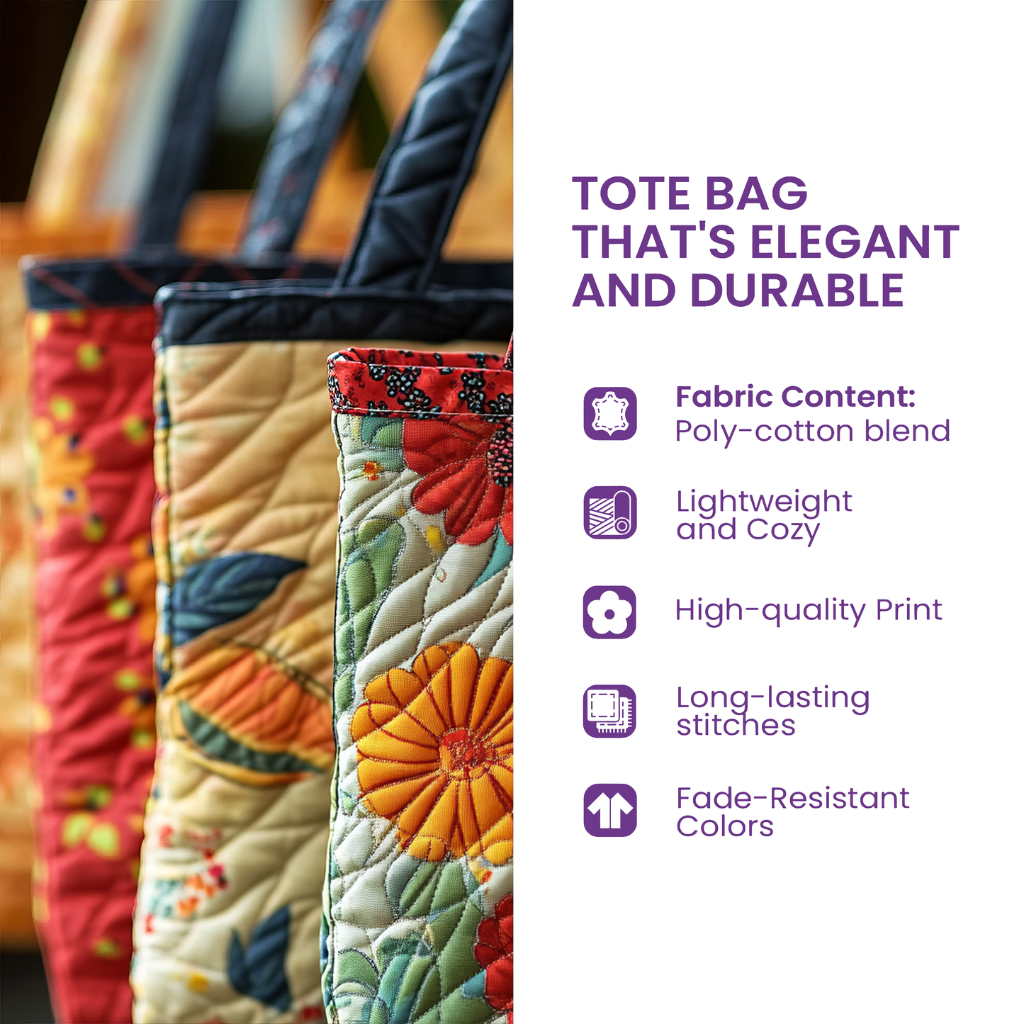 Her Keepsake Quilted Tote Bag QTCUZ GFTOTP18063