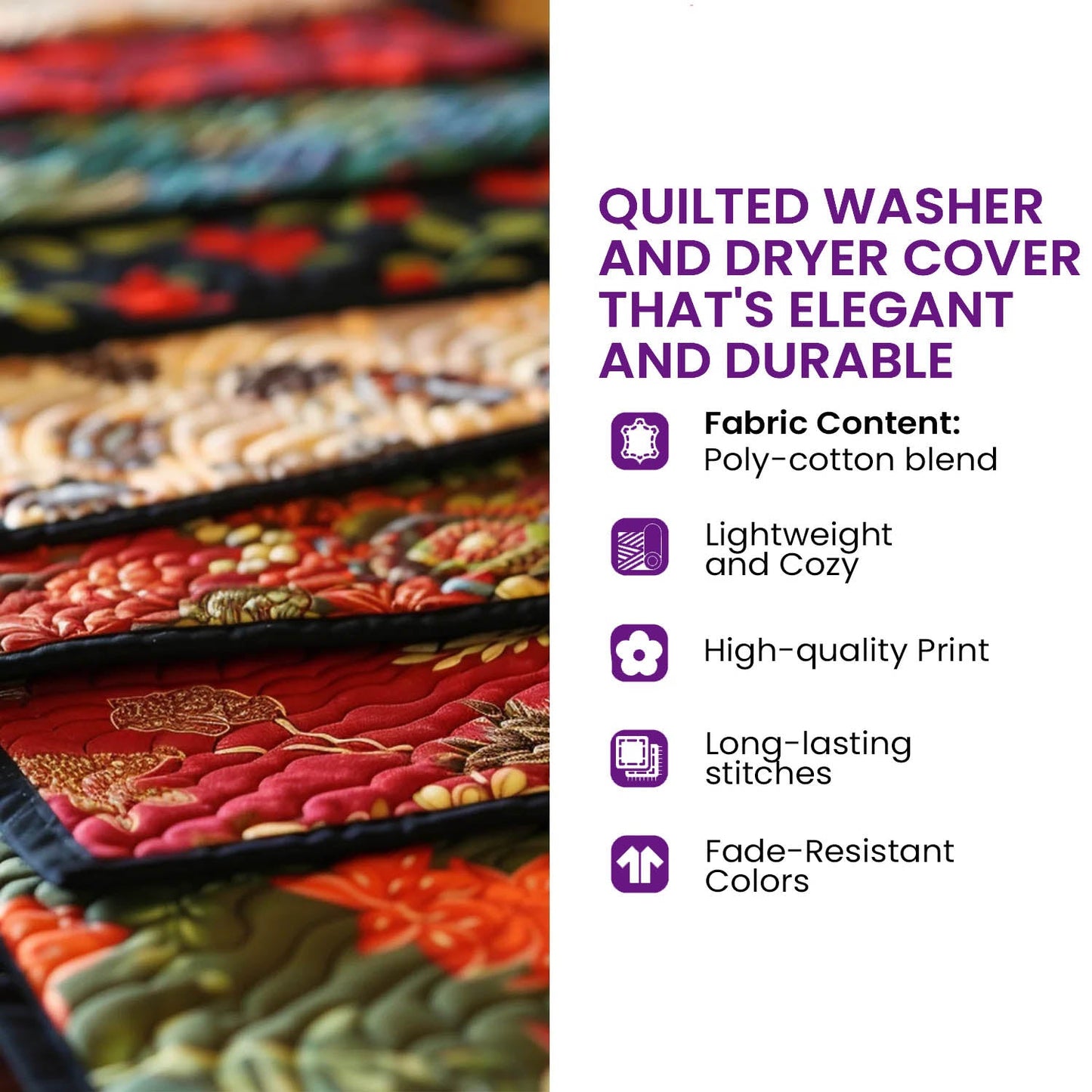 Catitude Quilted Washer and Dryer Cover GFTOTP11337