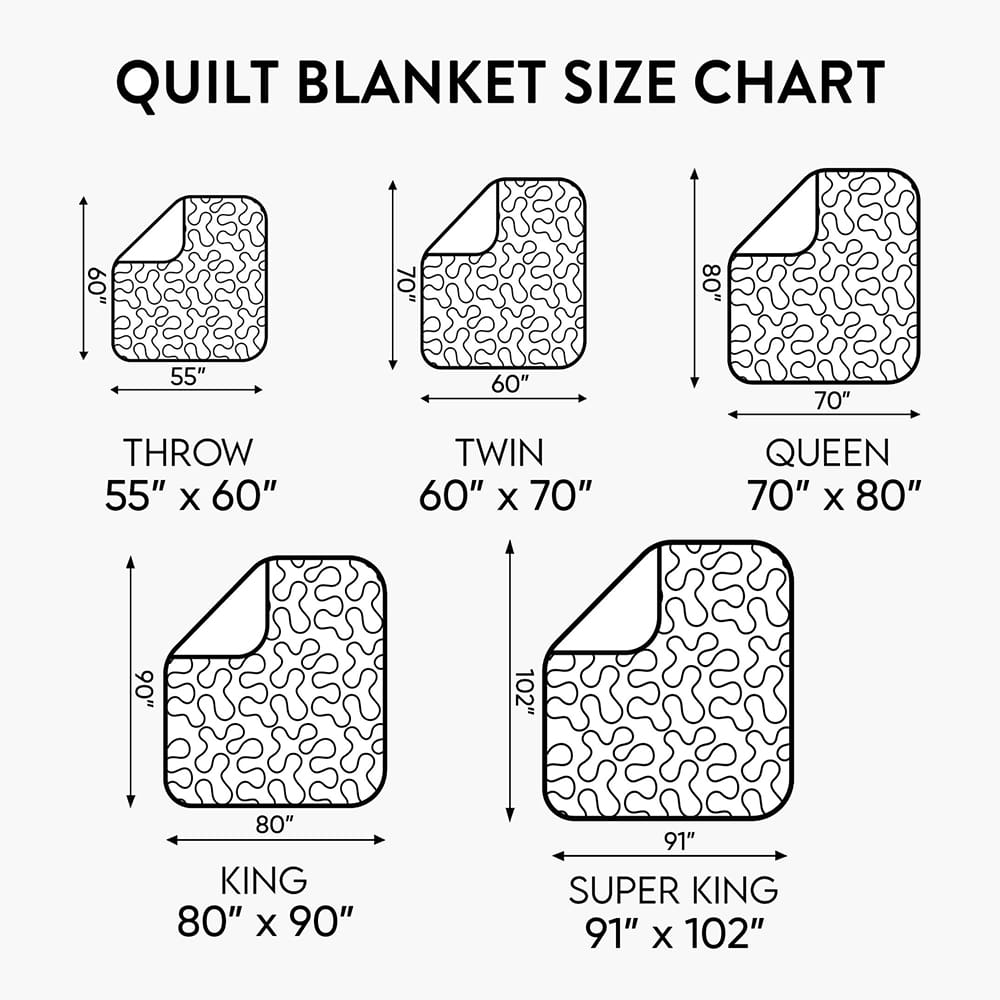 Colorful Tortoise Quilted Blanket GFTONL1662