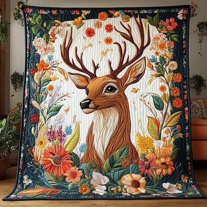 Enchanted Forest Quilted Blanket DENL045