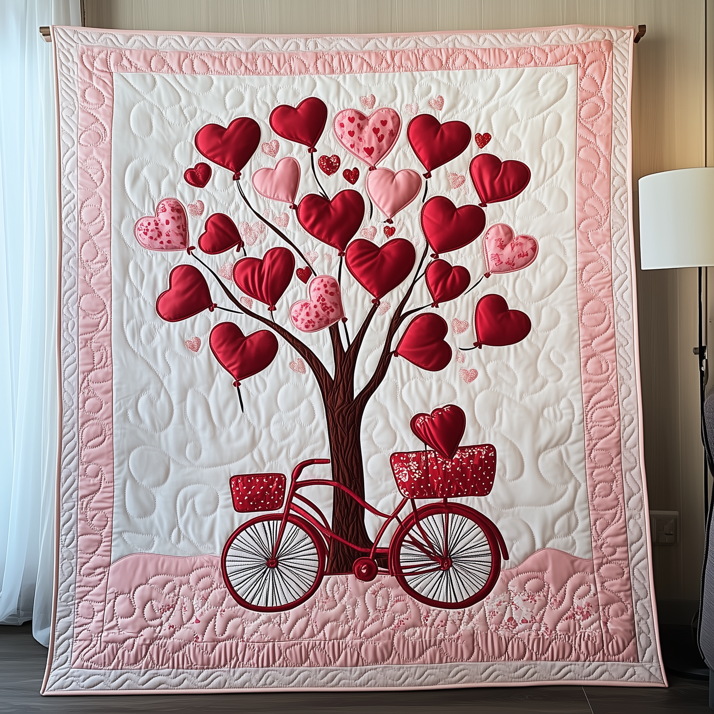 Love Is In The Air Quilted Blanket GFTOTL1718