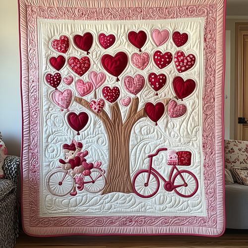 Love Is In The Air Quilted Blanket GFTOTL1715