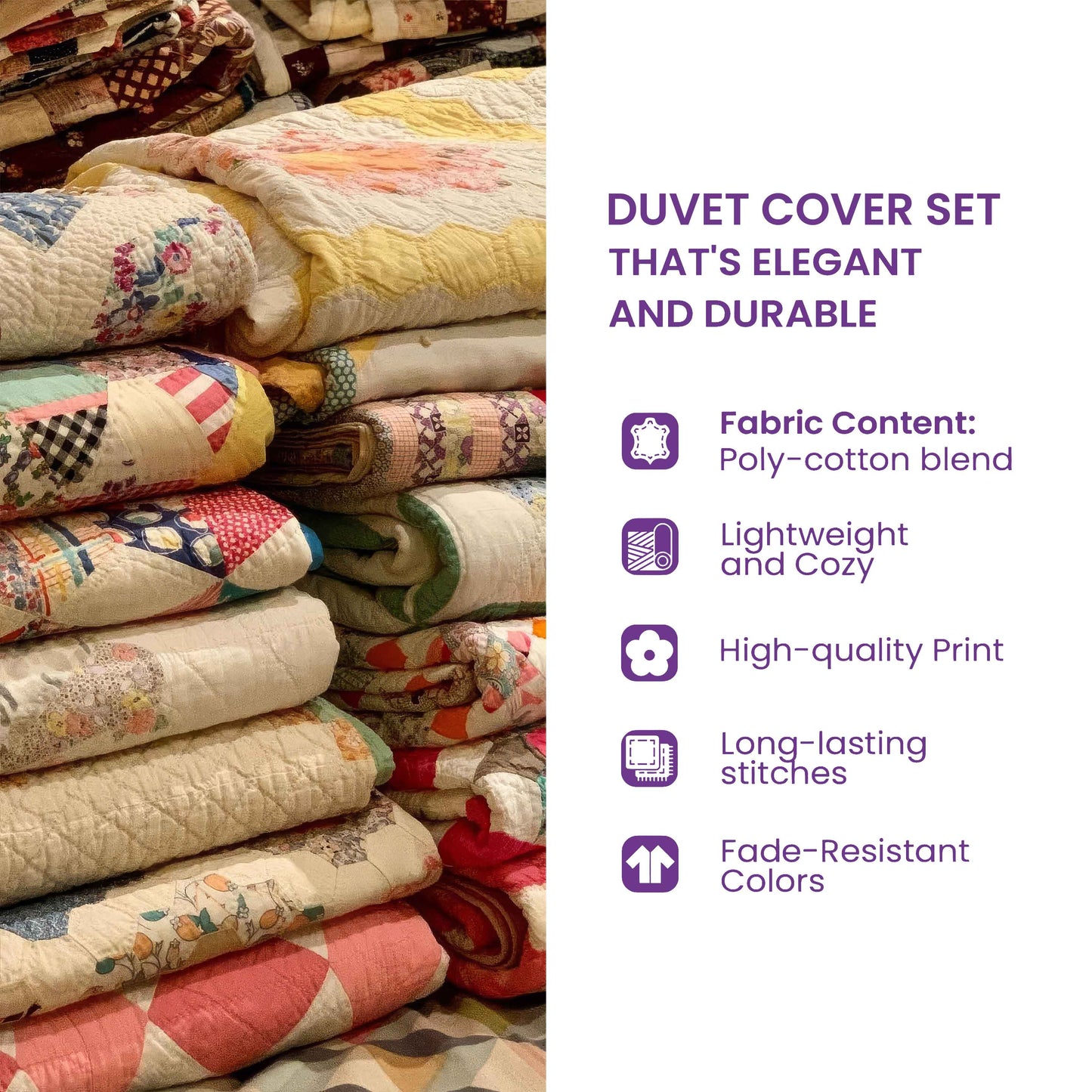 Yuletide Village Duvet Cover Set GFTOTP14938