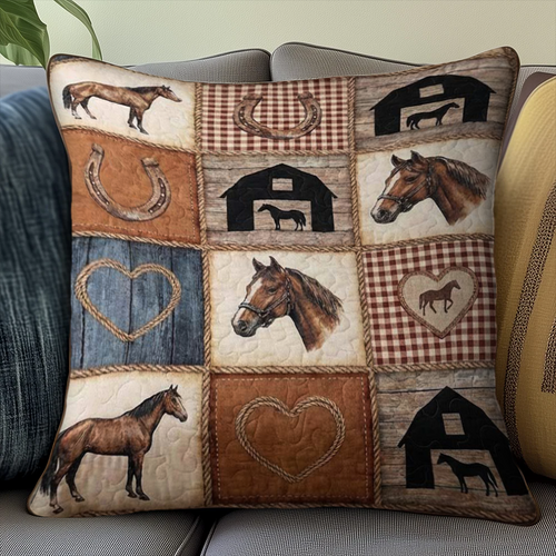 Farm Life Quilted Pillow Case GFTOTG3100