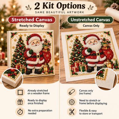 Christmas Gnomes Shop DIY Diamond Pearl Art Kit GFTONPT501