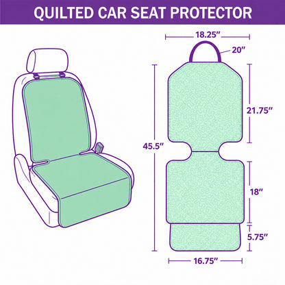 Autumn Patchwork Quilted Car Seat Protector GFTOMA15183