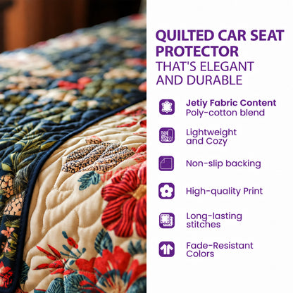 Autumn Patchwork Quilted Car Seat Protector GFTOMA15183