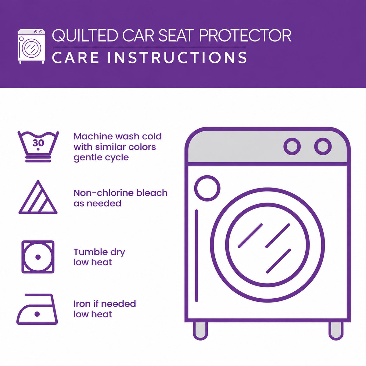 Autumn Patchwork Quilted Car Seat Protector GFTOMA15183