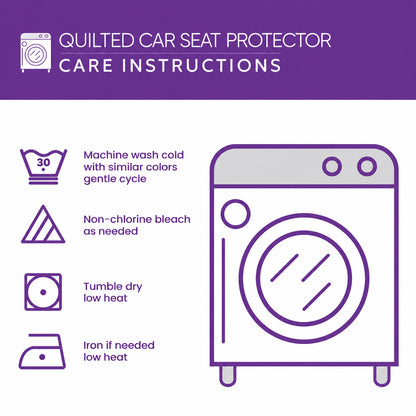 Autumn Patchwork Quilted Car Seat Protector GFTOMA15183