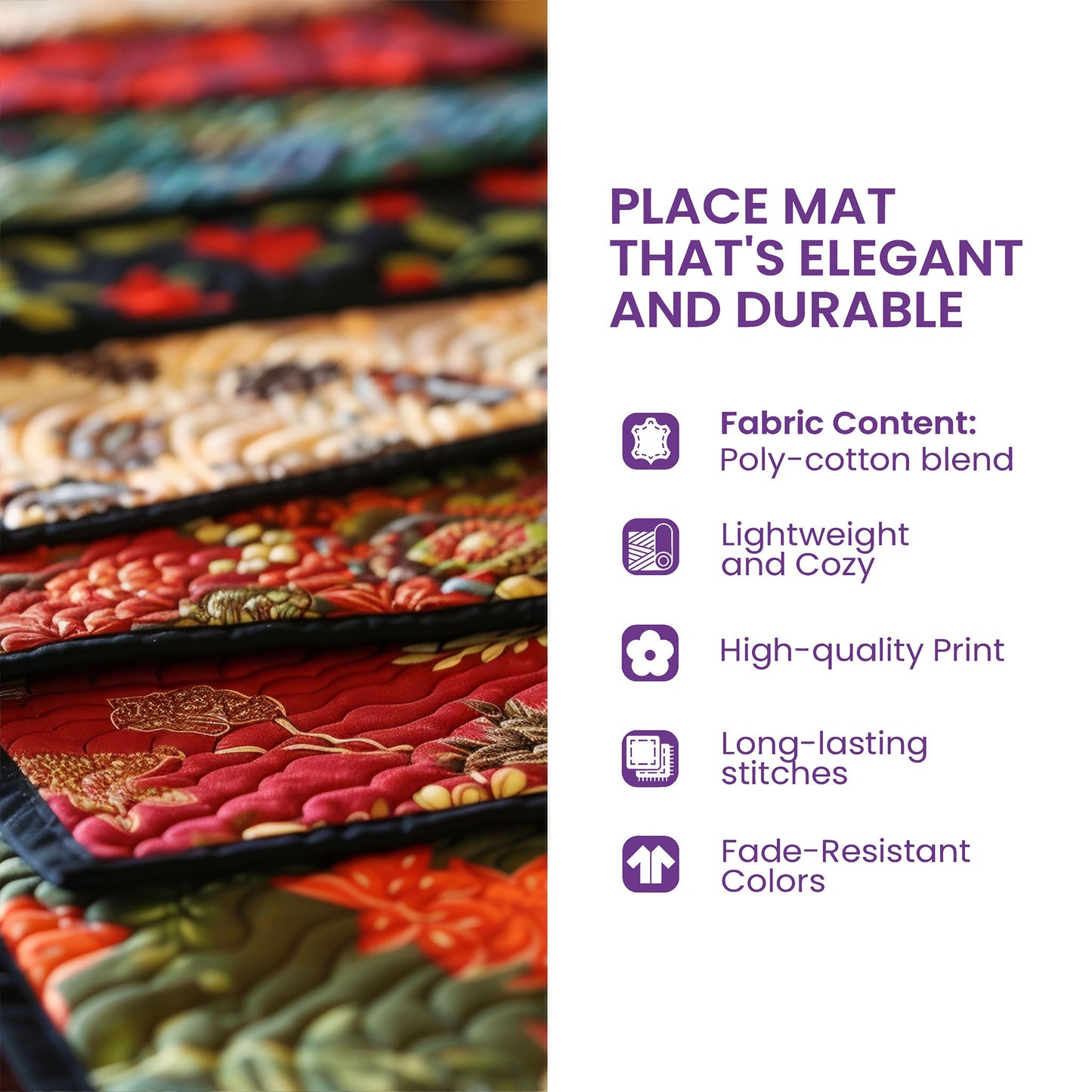 Divine Light Quilted Placemat GFTOTP14521