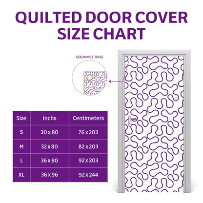 Cheerful Chicken Quilted Door Cover GFTONL7274