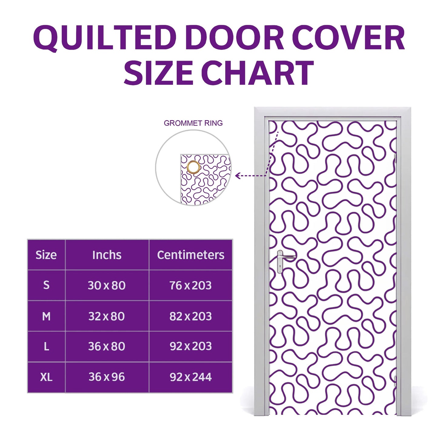 Holiday Chicken Quilted Door Cover GFTONL7269