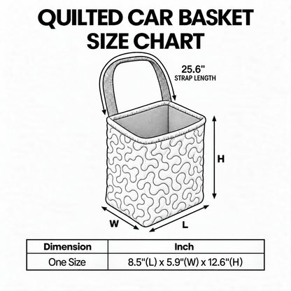 God Within Quilted Car Basket GFTOMA15391